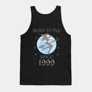 BORN TO FLY SINCE 1939 WITCHCRAFT T-SHIRT | WICCA BIRTHDAY WITCH GIFT Tank Top